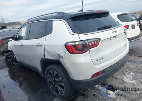 2022 Jeep Compass Limited 4X4 из США, поврежденный, VIN 3C4NJDCB7NT160961